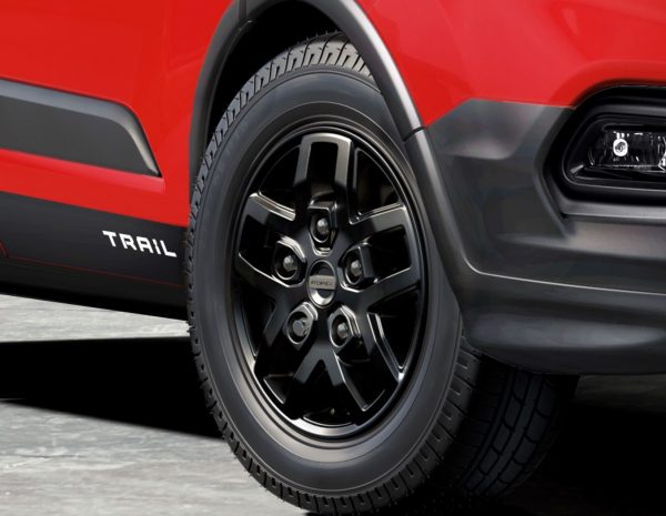 ALLOY WHEEL 16" 5 X 2-SPOKE DESIGN,EBONY BLACK HIGH GLOSS - Imagen 2