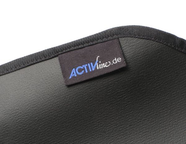 ACTIVLINE* SEAT COVER FOR ANY DUAL SEAT,BLACK LEATHERETTE