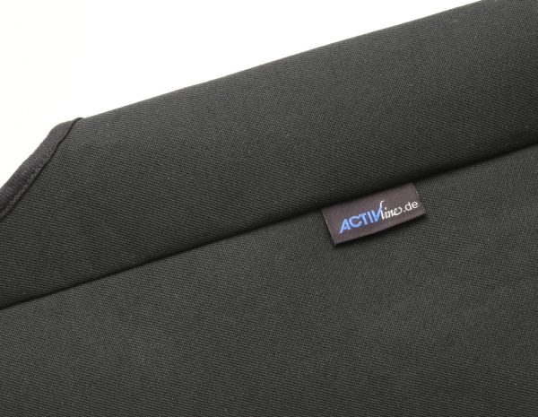 ACTIVLINE* SEAT COVER FOR ANY DUAL SEAT,BLACK FABRIC