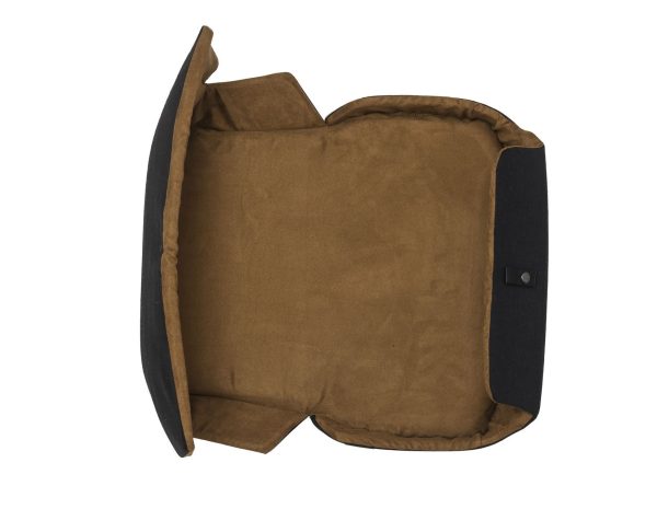 4PETS * CAREE REPLACEMENT SEAT CUSHION FOR CAREE TRANSPORT BOXES IN SMOKED PEARL