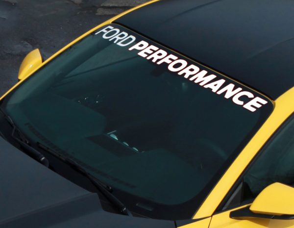 WINDSCREEN DECAL WITH FITTING  03/2015