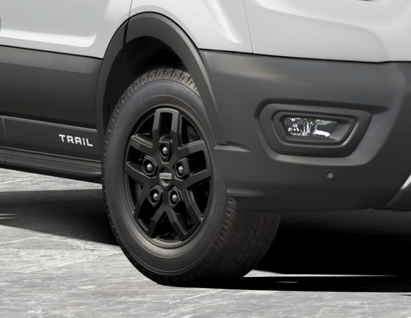 ALLOY WHEEL 16" 5 X 2-SPOKE DESIGN,EBONY BLACK HIGH GLOSS