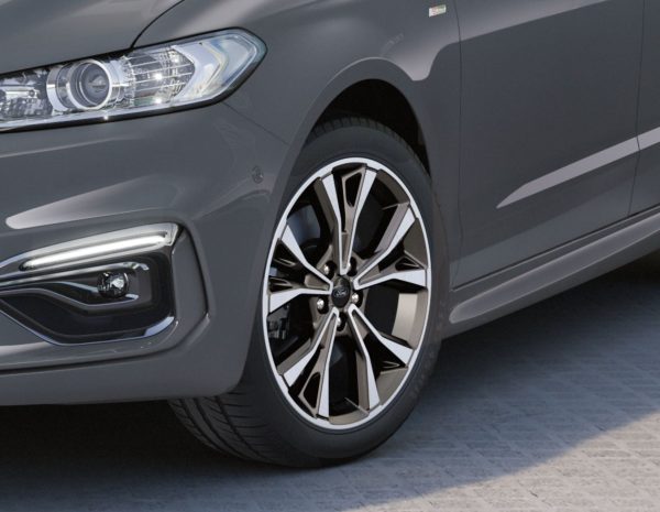 ALLOY WHEEL 18" 5 X 2-SPOKE DESIGN,TARNISH DARK MACHINED
