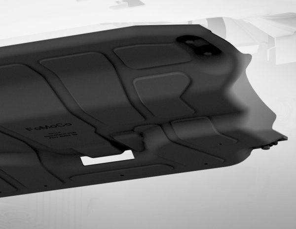 TRANSIT/TOURNEO CUSTOM BODY UNDERSHIELD FOR ENGINE,STEEL - Imagen 2