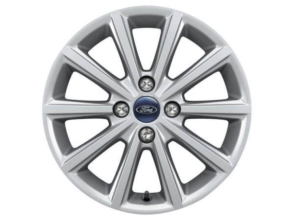 B-MAX FROM 01/2012 ALLOY WHEEL 16" 10-SPOKE DESIGN,SILVER